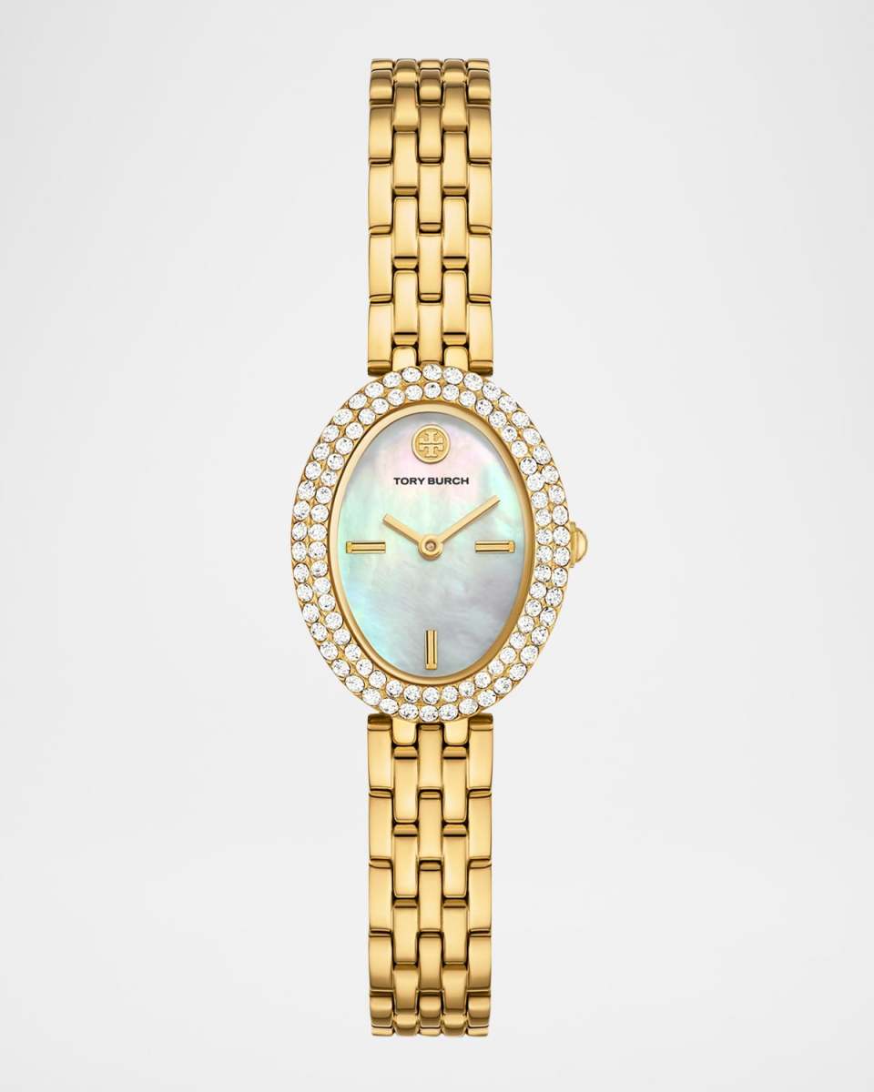 The Oval Gold-Tone Stainless Steel Watch