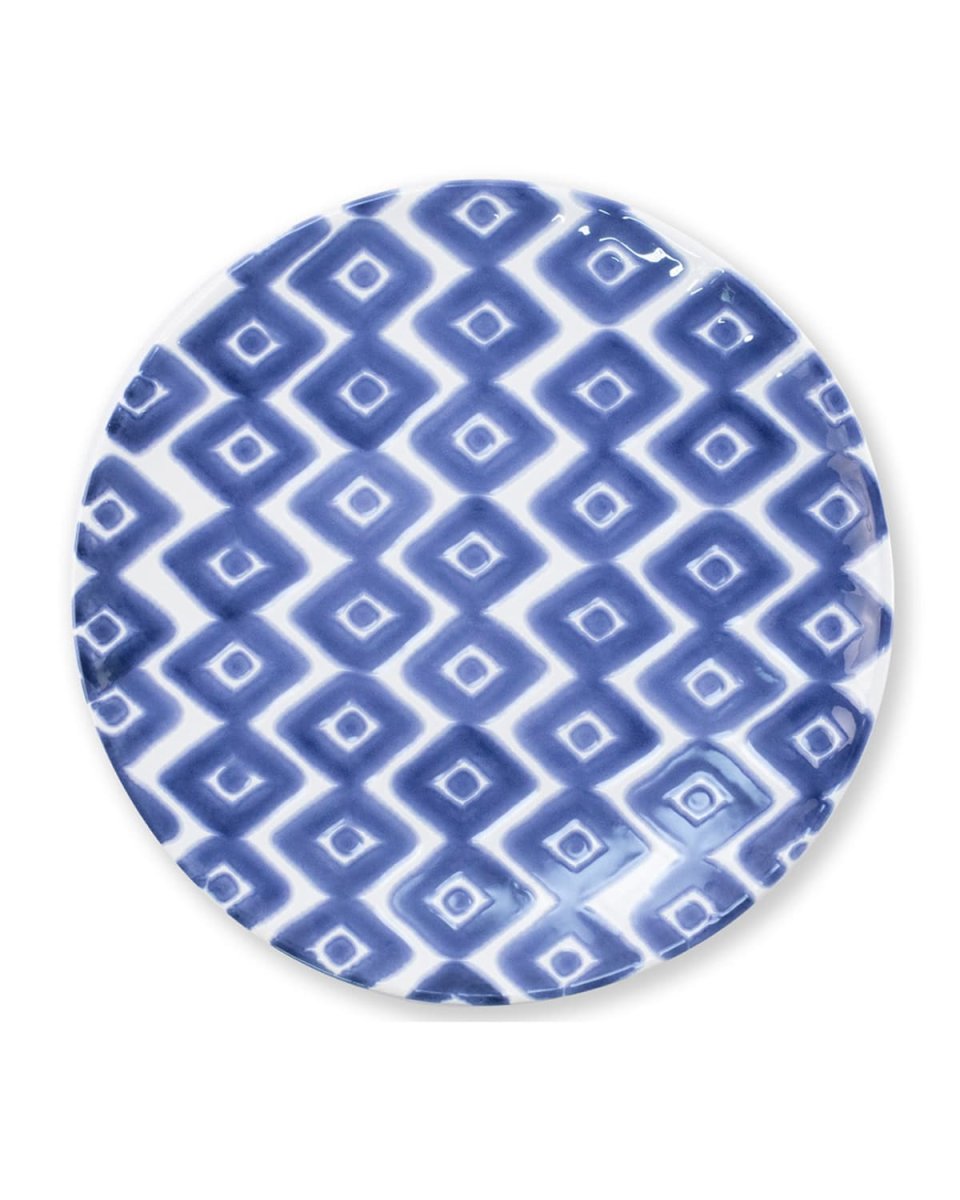 Santorini Diamond Salad Plate