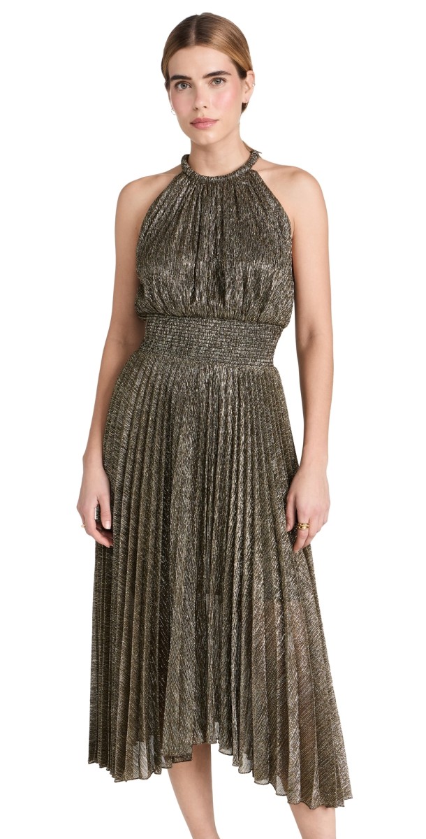 A. L.C. Renzo II Dress Gold