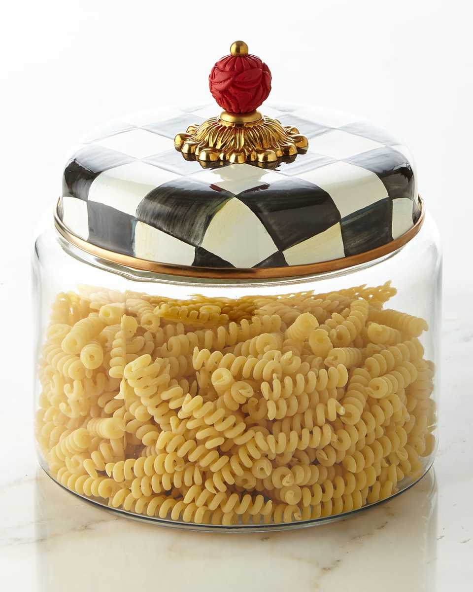 Medium Courtly Check Canister