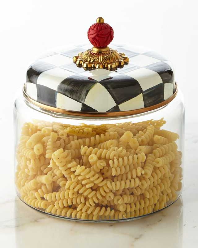 Medium Courtly Check Canister