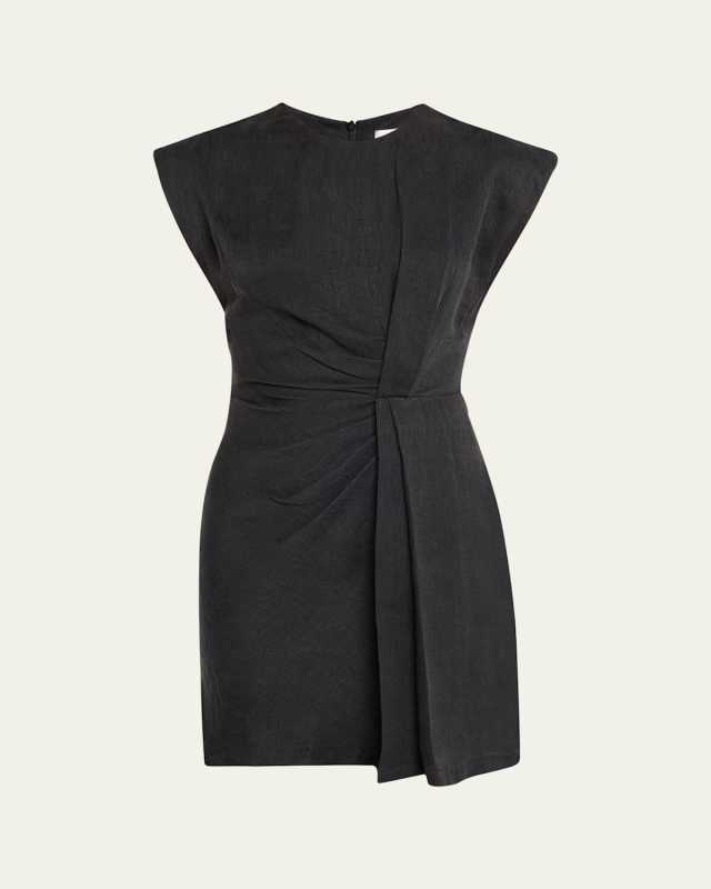 Sanan Cap-Sleeve Mini Dress