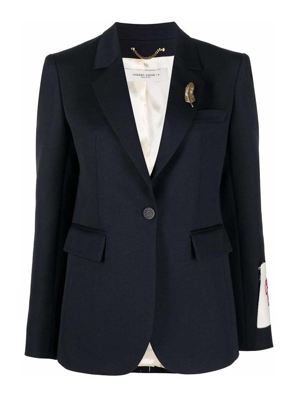 Golden Goose Blazer - Bleu