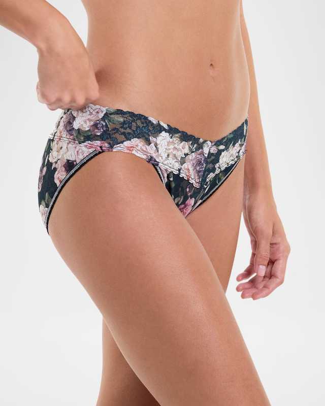Printed Signature Lace Vikini Briefs