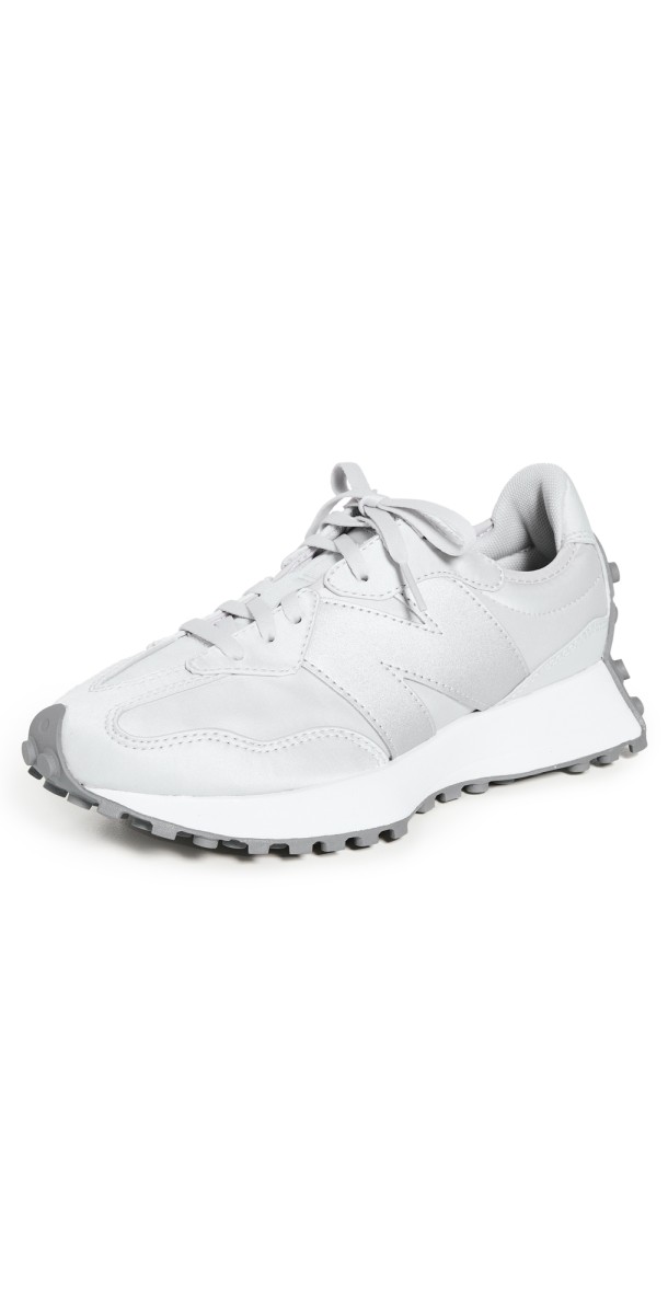 New Balance 327 Classic Trainers Light Aluminum/Gunmetal