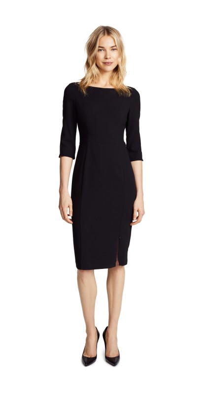 Black Halo Marissa Sheath Dress Black