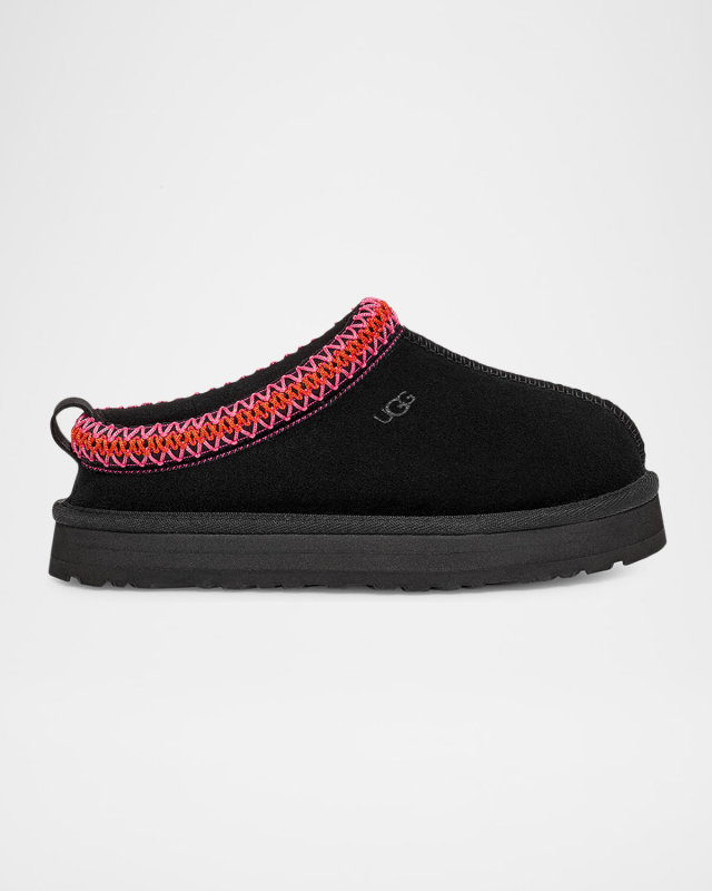 Kid's Tazz Wool Suede Mules, Kids