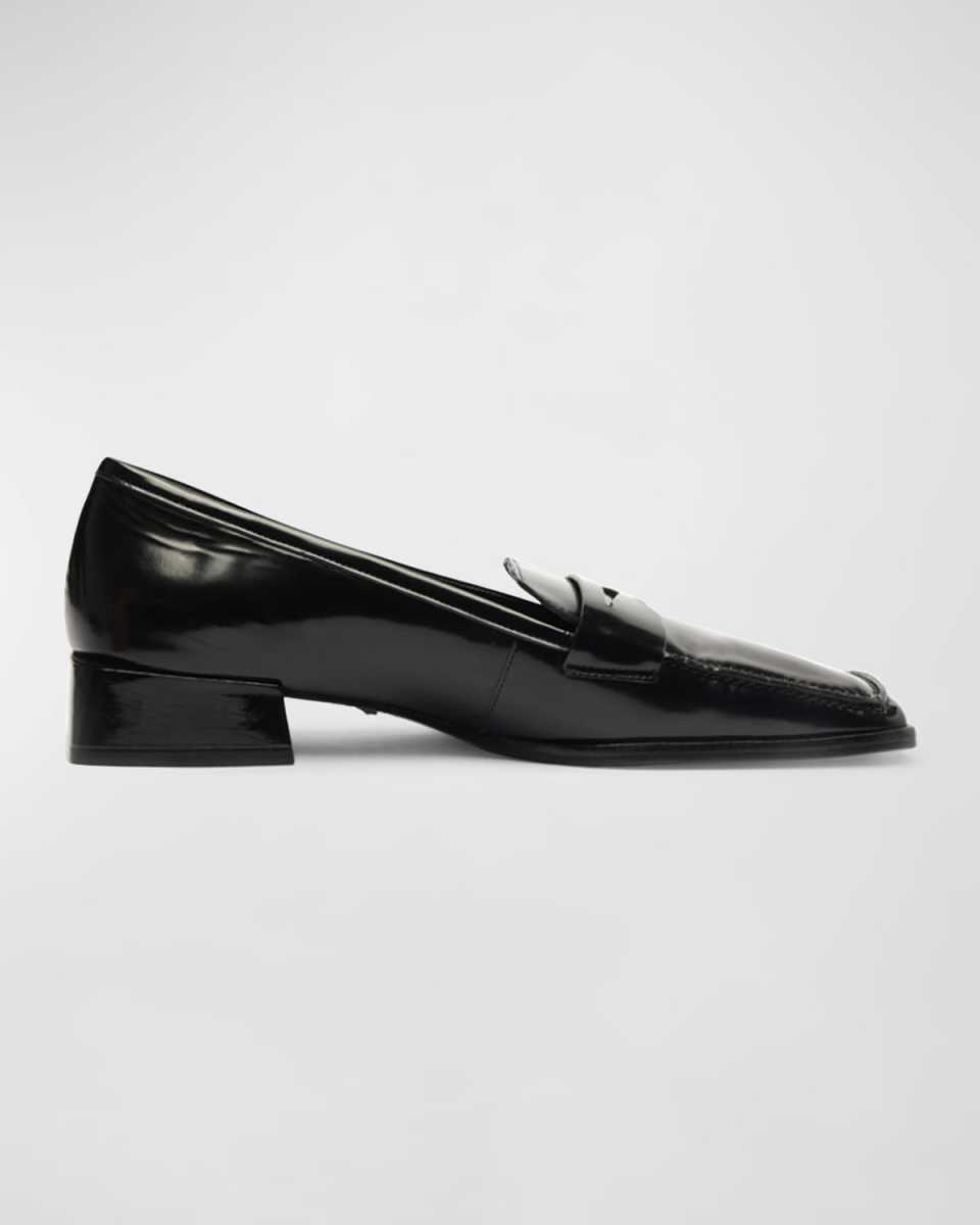 Ashton Leather Penny Loafers