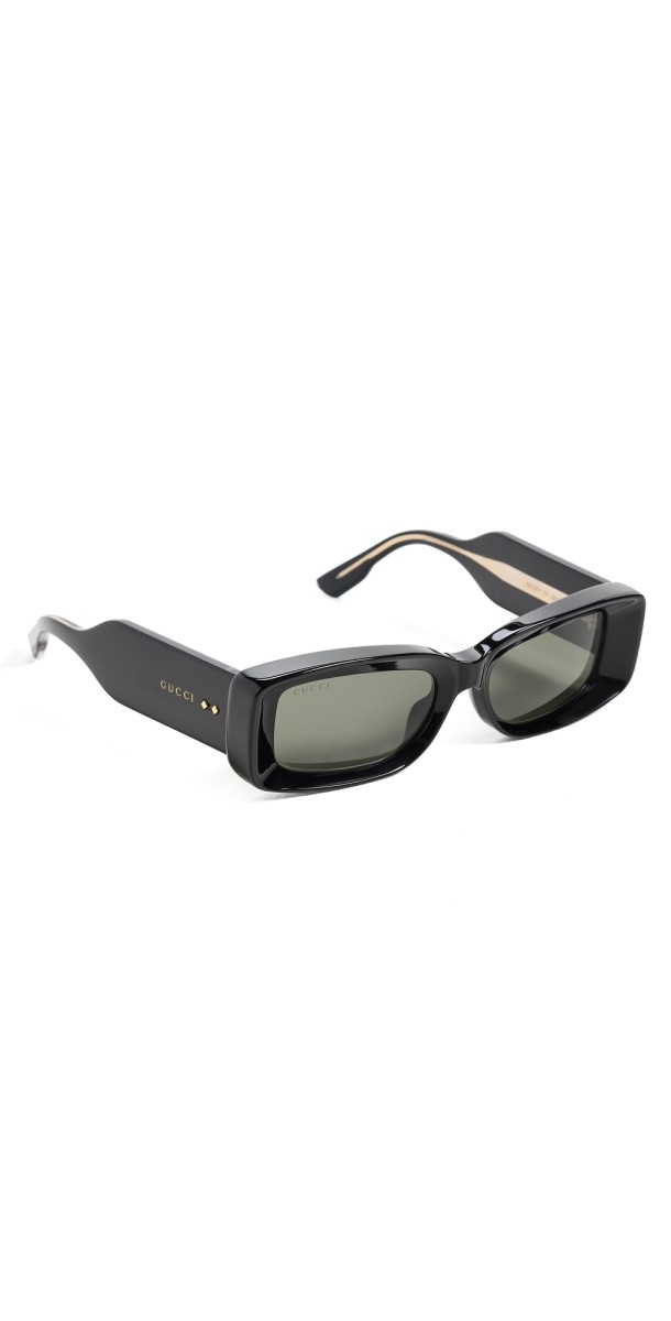 Gucci Thickness Sunglasses Black-Black-Grey