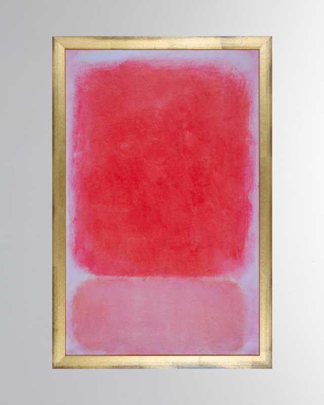 "Red + Pink On Pink" Giclee