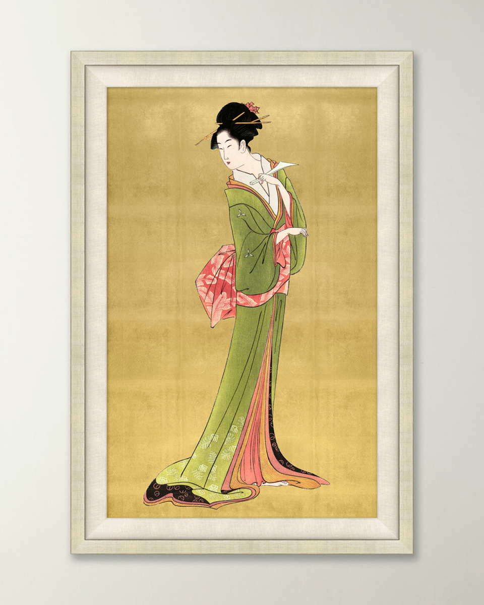 "Floral Geisha 2" Wall Art