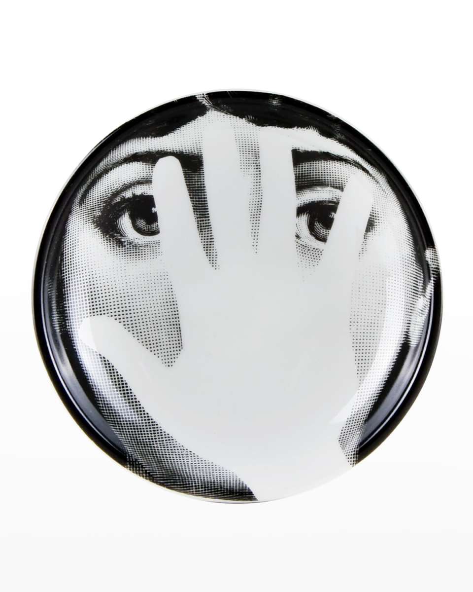 Tema e Variazioni N15 Hand Over Face Round Ashtray