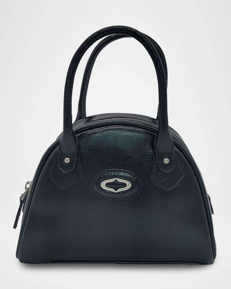 Bestie Small Leather Top-Handle Bag