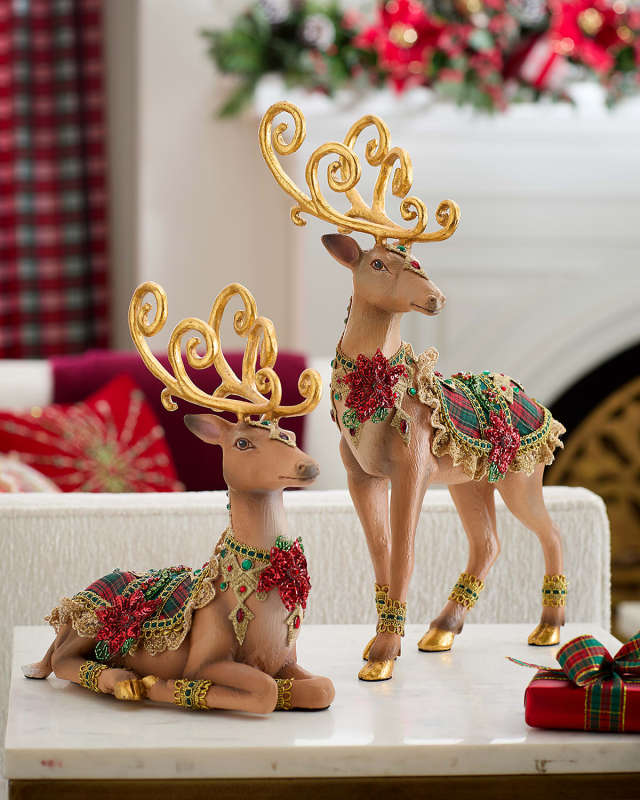 Holiday Magic Deer, Set of 2
