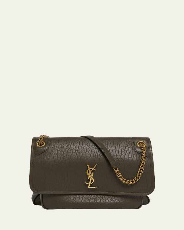 Niki Large YSL Crossbody Bag in Lambskin Leather