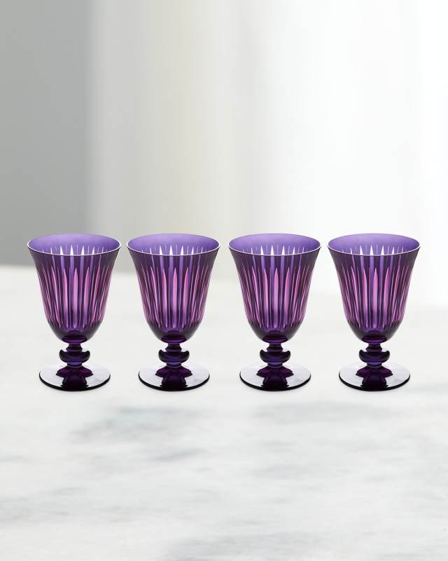 Prism 9 oz. Wine Glasses, Set of 4