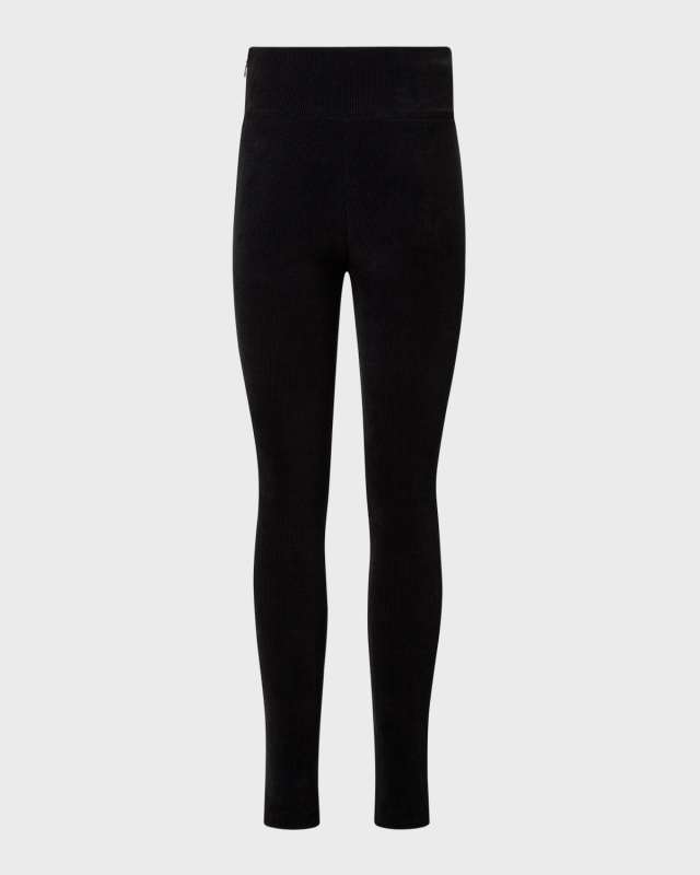 Meva Corduroy Jersey Leggings
