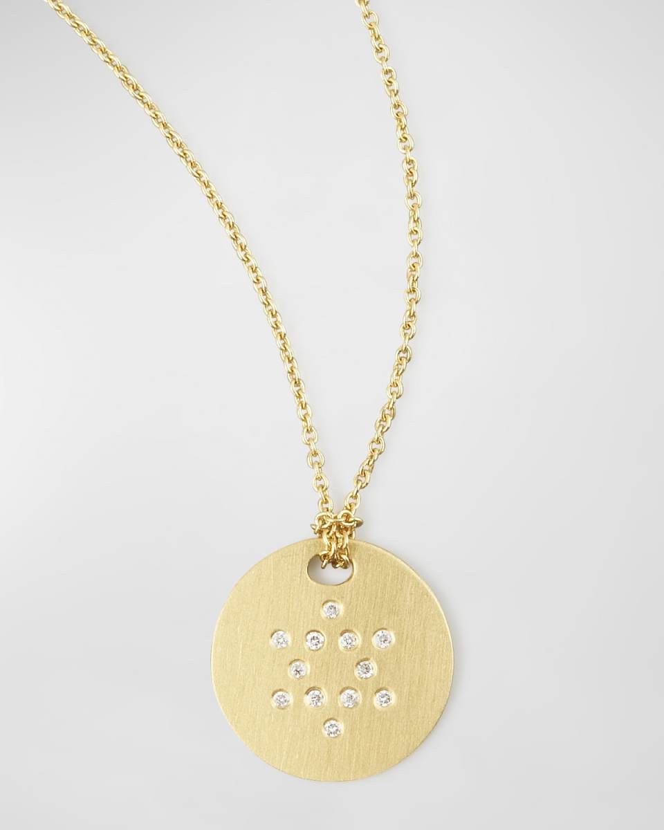 Star of David Medallion Necklace