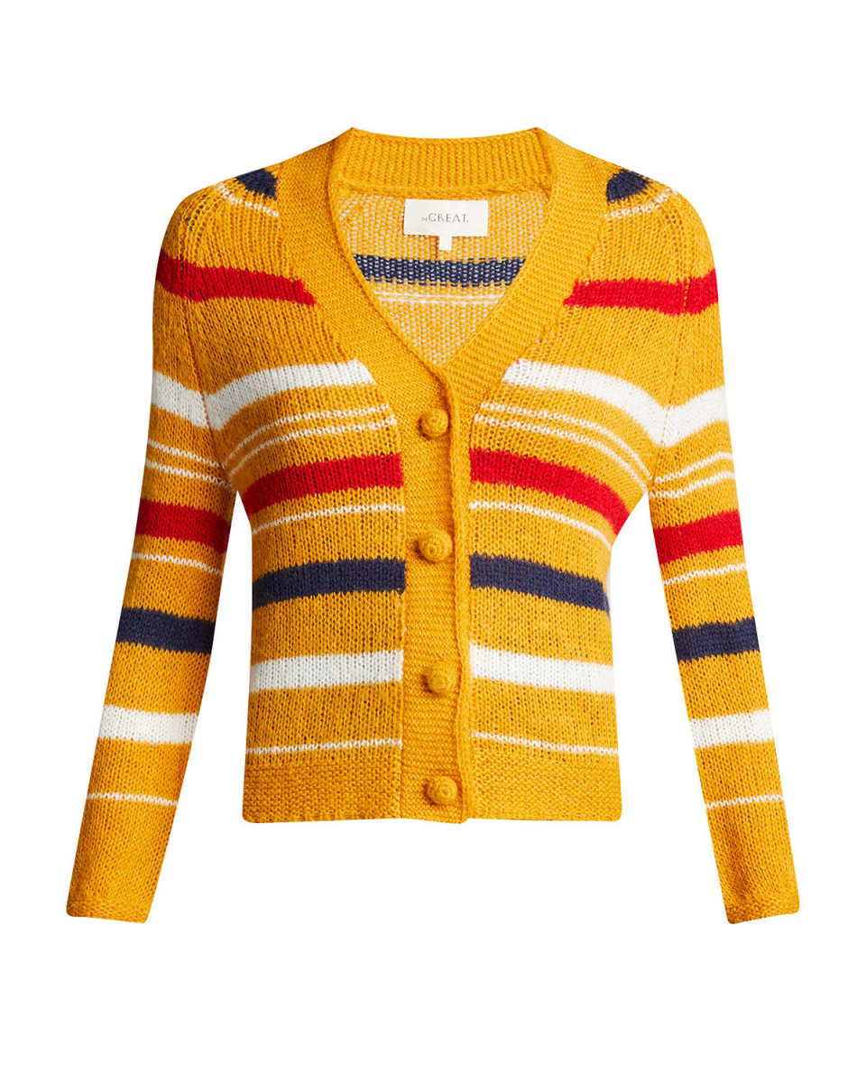 The Bold Striped Sophomore Cardigan