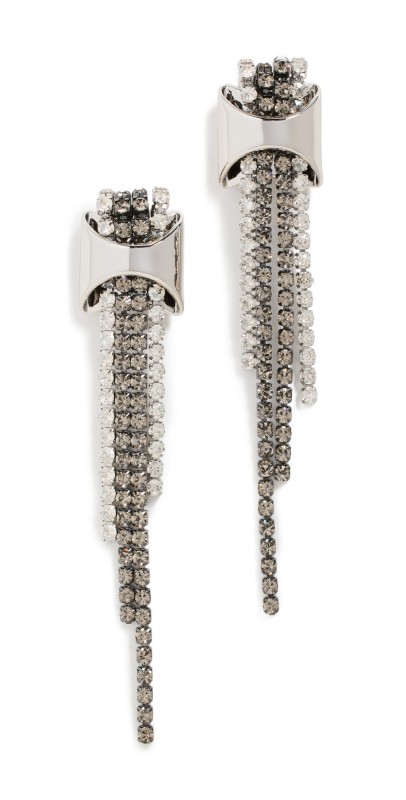 DEMARSON Gracie Earrings HEM/IR/TONAL SMOKE