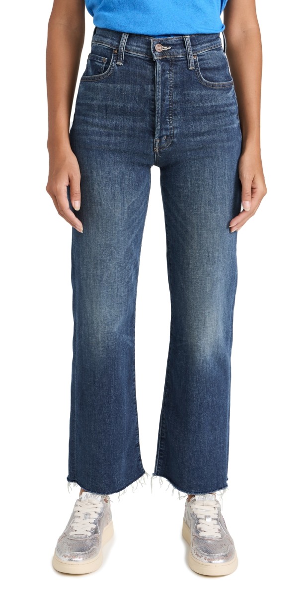 MOTHER The Rambler Ankle Fray Jeans On Duty