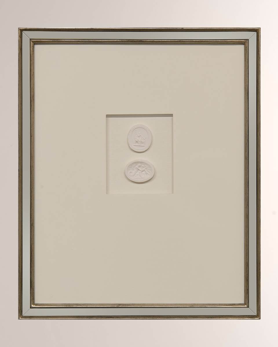 "Intaglio IV" Ivory Wall Decor