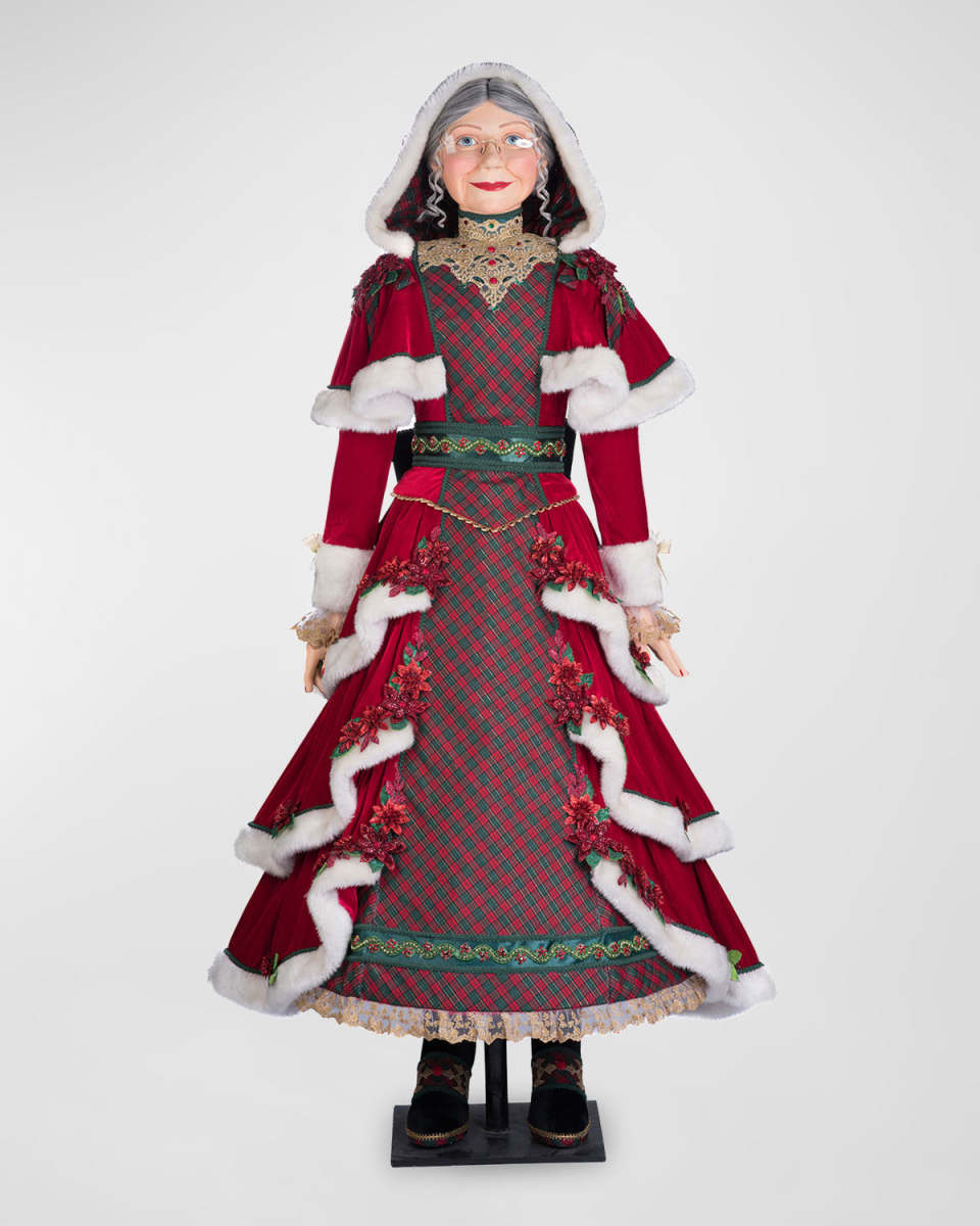 Life-Size Merry Magic Mrs. Claus Doll, 63.5"