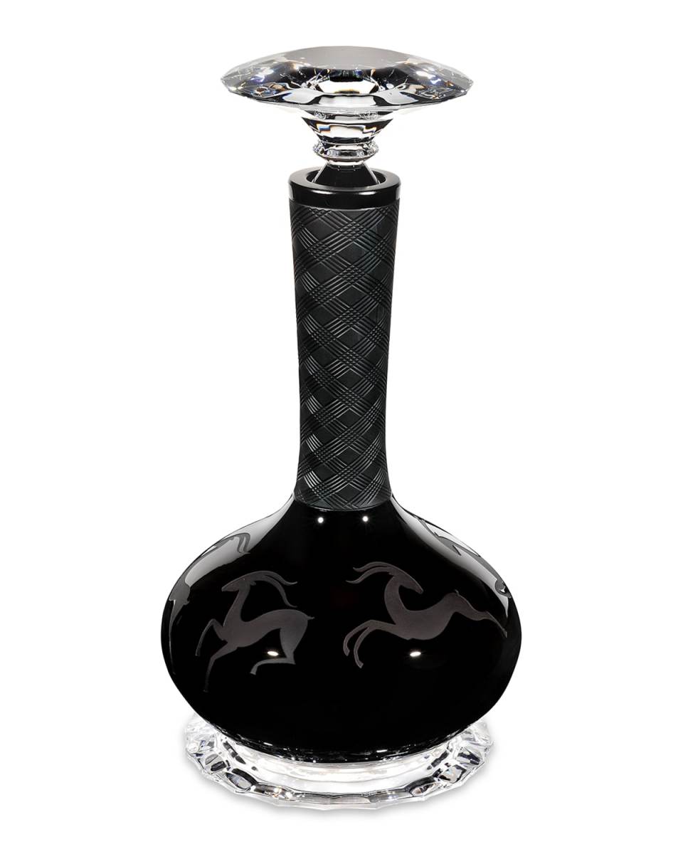 Gazelle Engraved Decanter