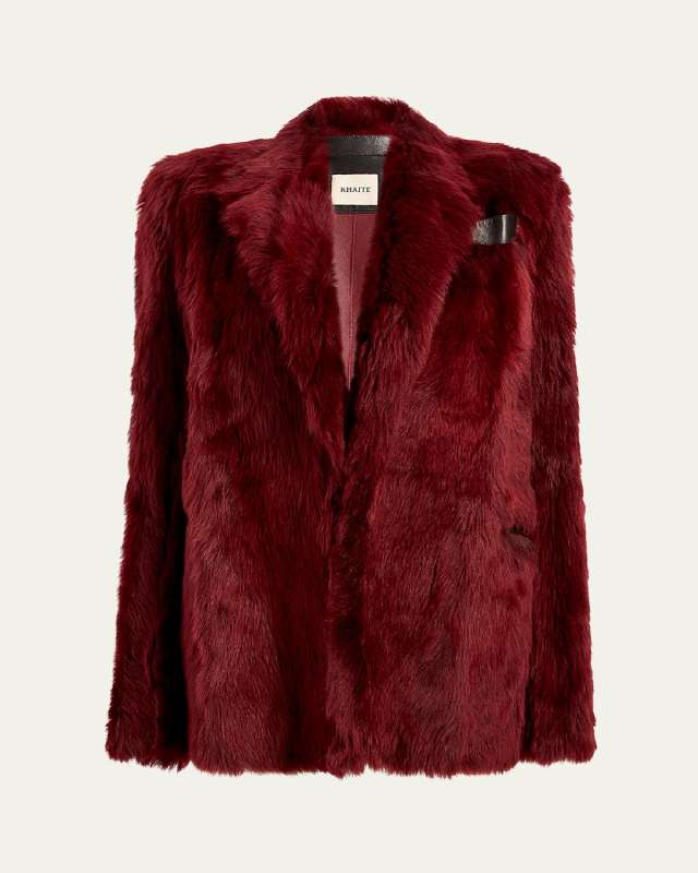 Willow Tailored Shearling Blazer