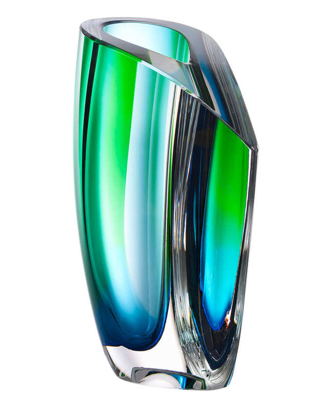 Mirage Vase, Blue/Green