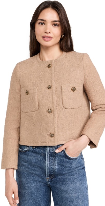 ba & sh Meredith Jacket Camel