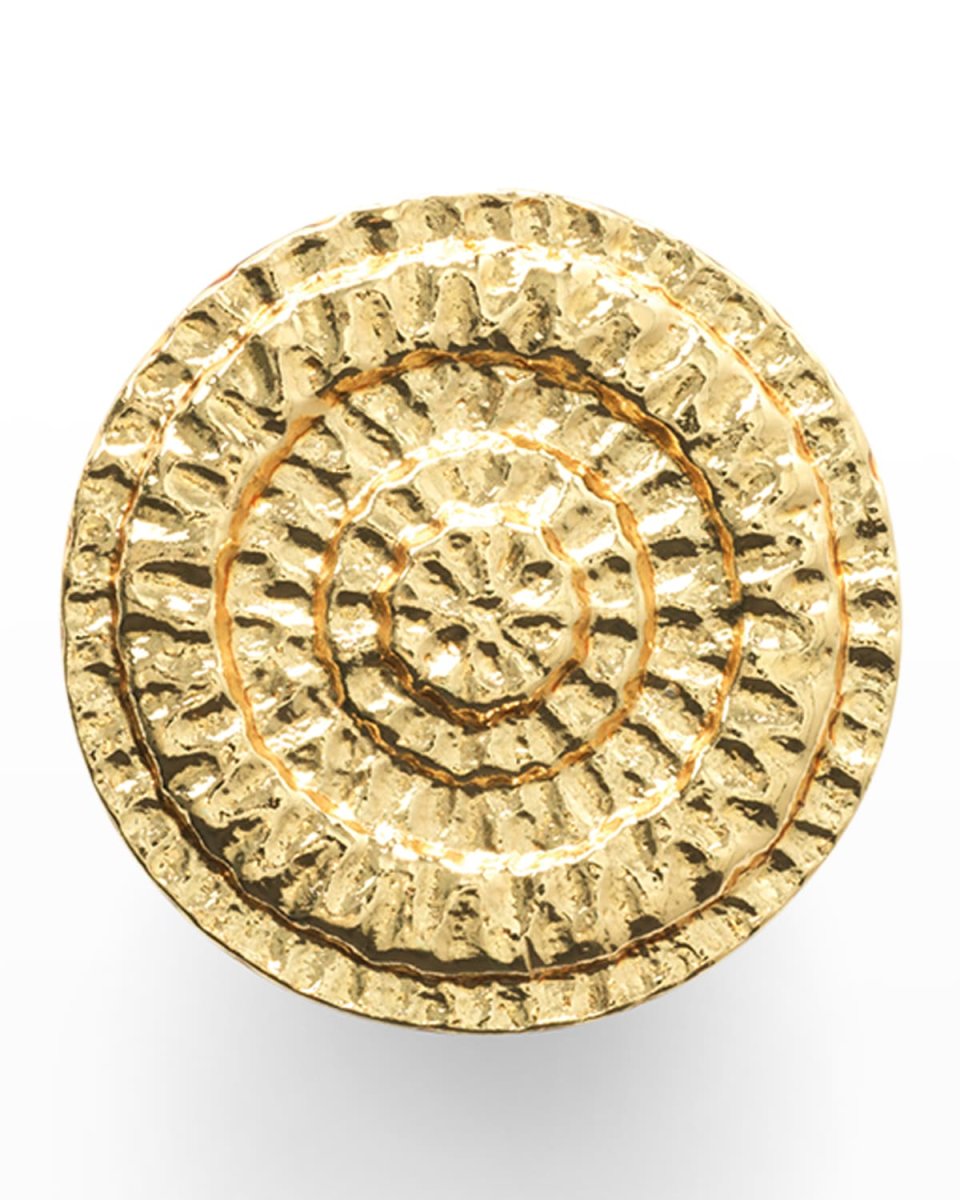 Gotham Small Knob - Brass