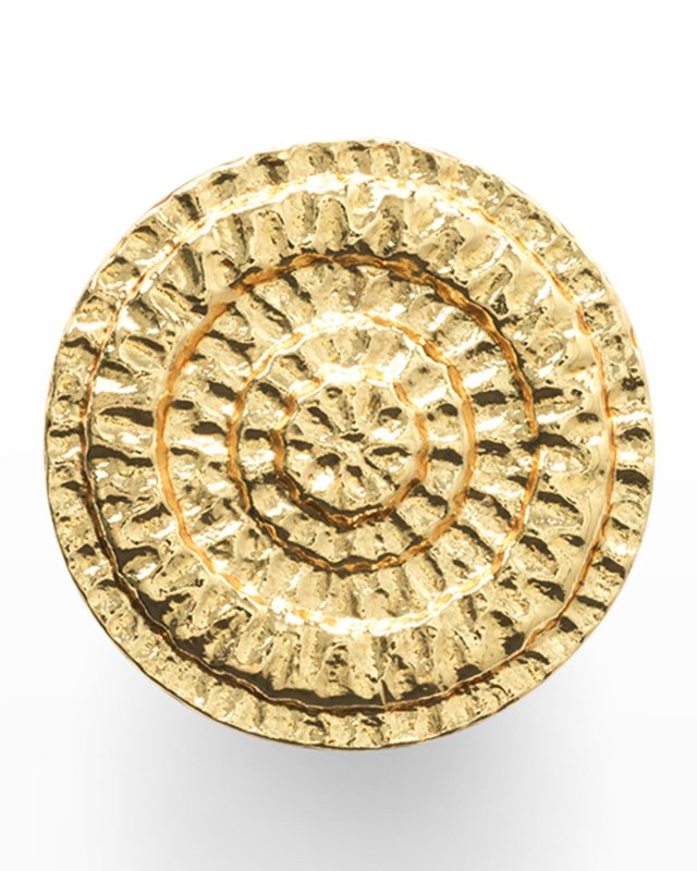 Gotham Small Knob - Brass