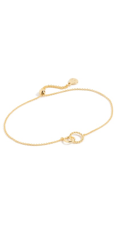 Gorjana Crew Charm Bracelet Gold
