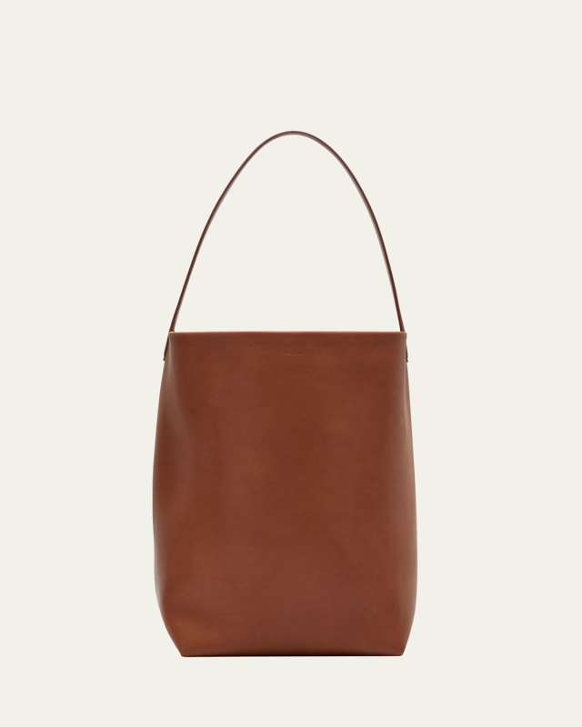 Park North-South Tote Bag in Leather