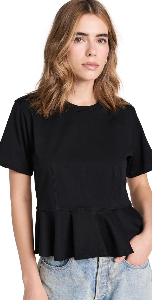 A. L.C. Roxy Tee Black