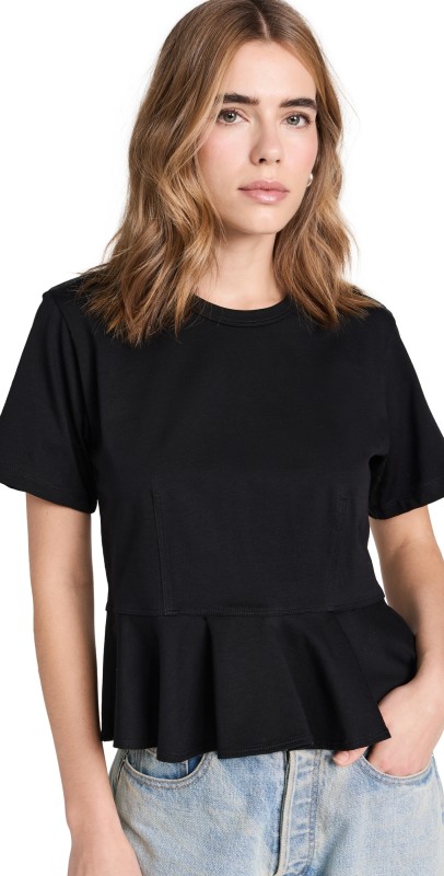 A. L.C. Roxy Tee Black