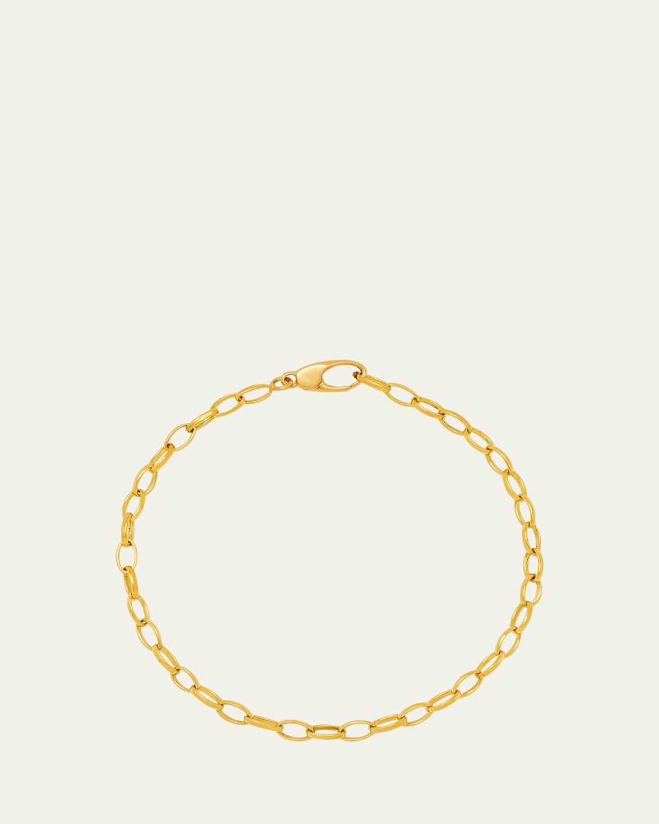 18K Small Edith Link Bracelet