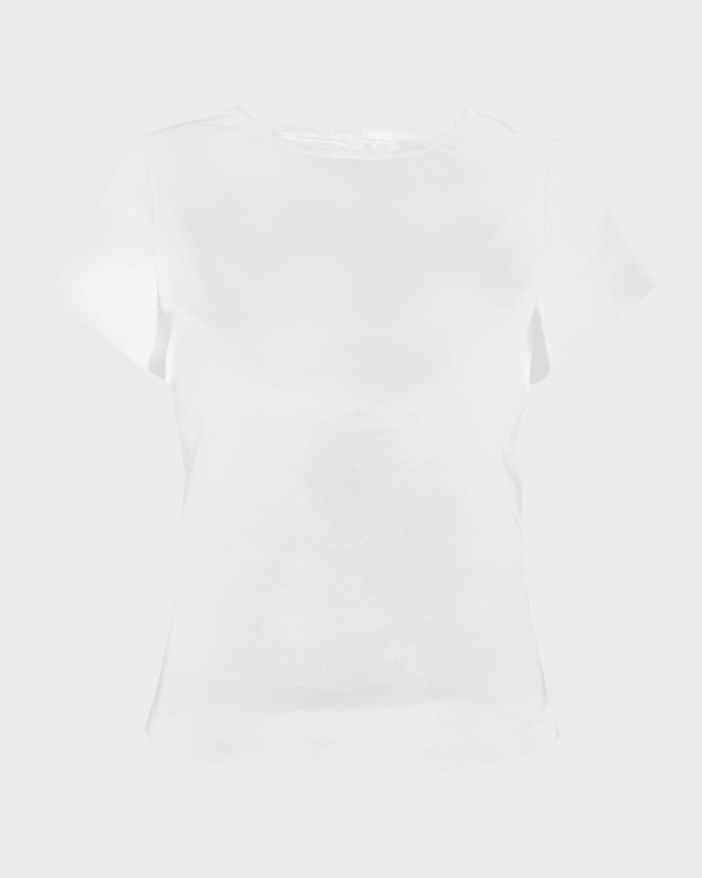 Miller Upcycled Leather Baby Tee