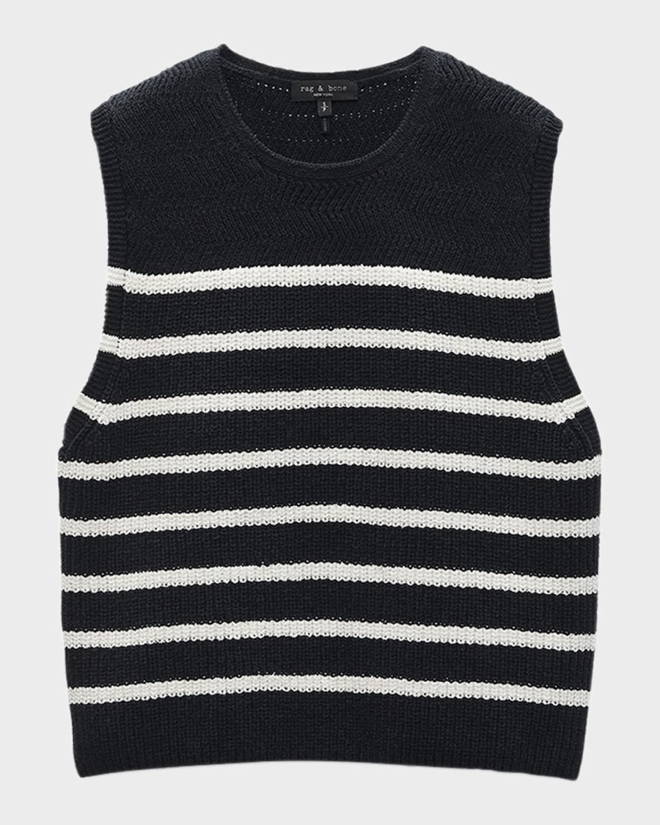 Jen Stripe Knit Tank Top