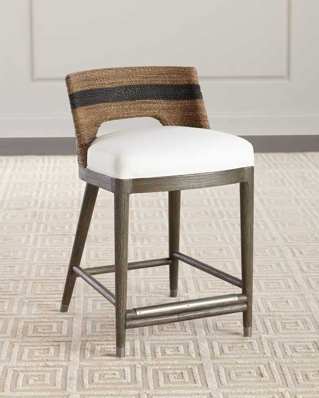 Fritz Rope Counter Stool, 24"