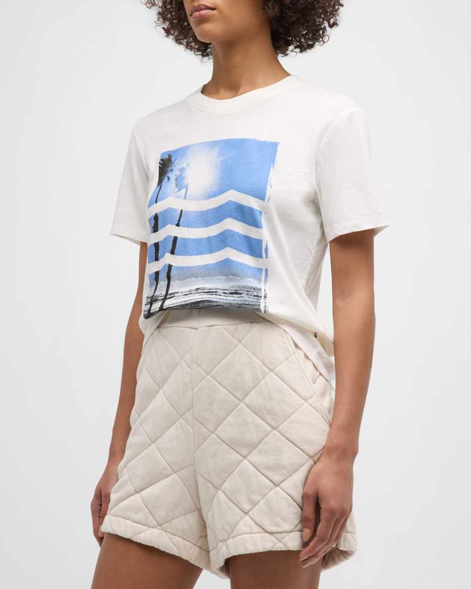Cali Waves Crewneck T-Shirt