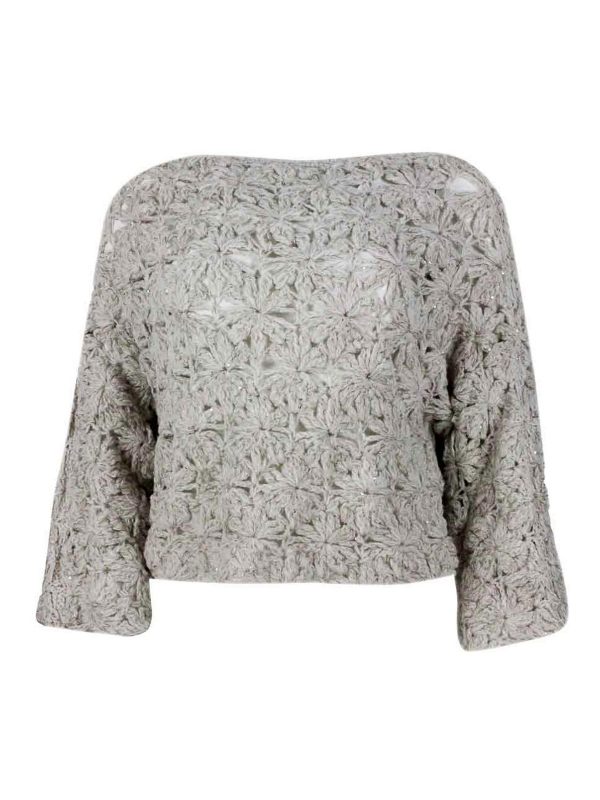 Antonelli Firenze Pull Col Rond - Beige