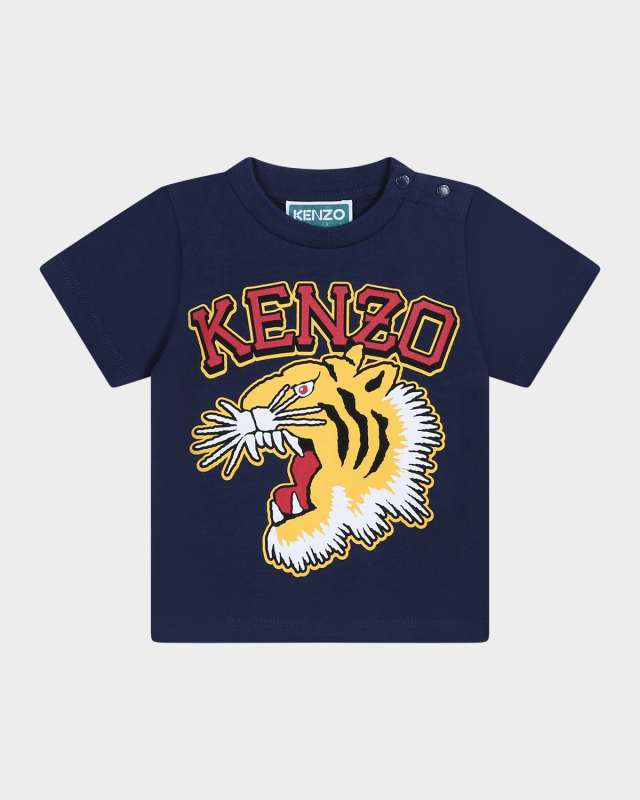 Boy's Classic Animal & Logo-Print T-Shirt, Size 6M-