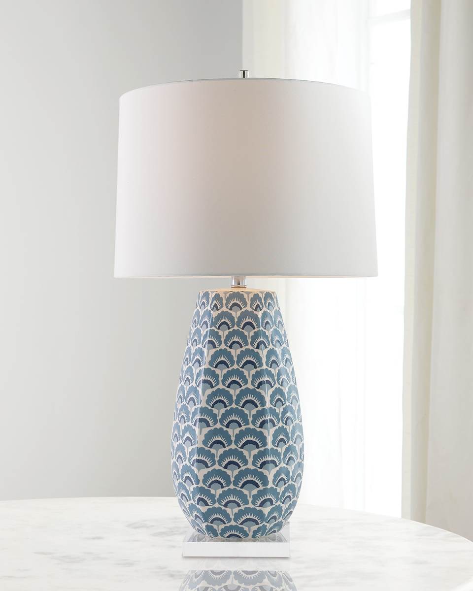 Isobel Blue Table Lamp