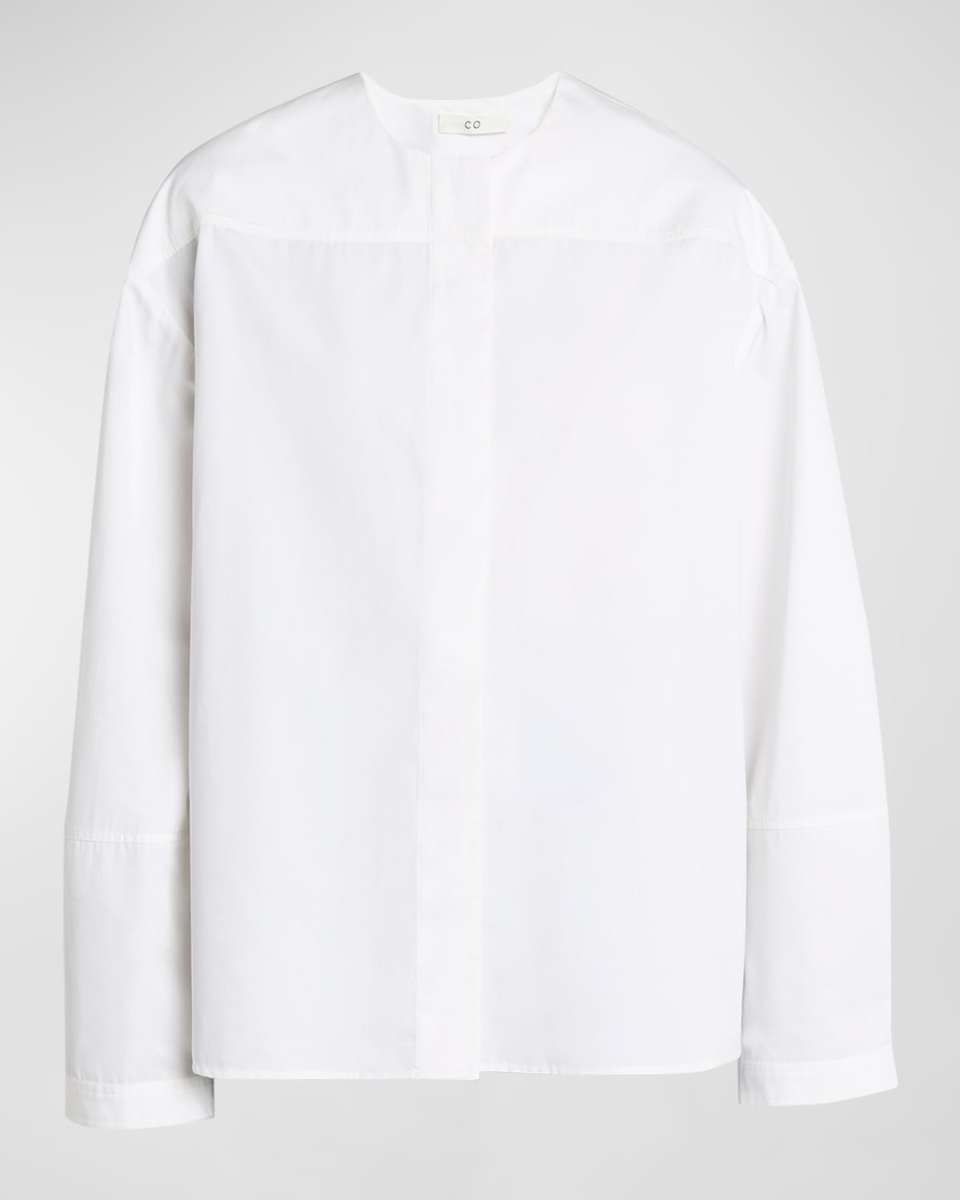 Boxy Button-Down Shirt