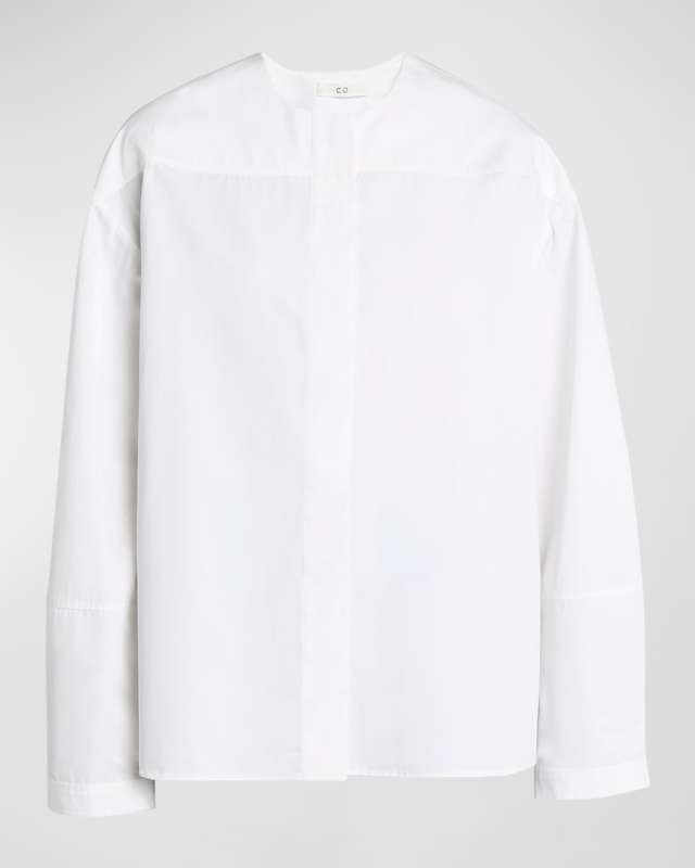 Boxy Button-Down Shirt