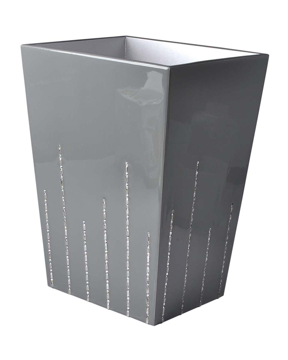 Deauville Wastebasket with Swarovski Crystals