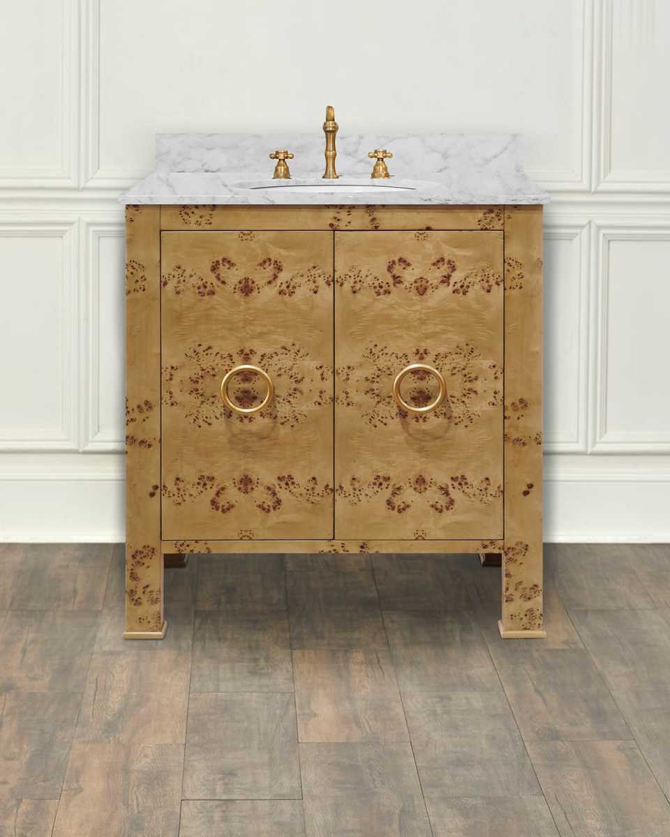 Blanche Burl Bath Vanity