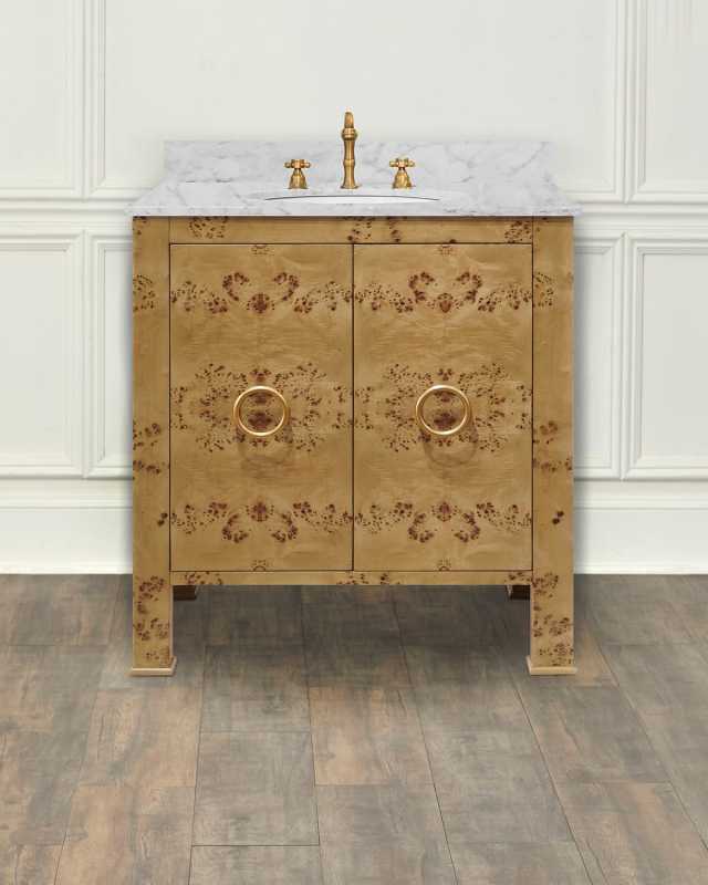 Blanche Burl Bath Vanity